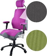 Therapia Xmen 7790 gray / green - Office Chair