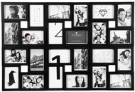 ATMOSPHERA Photo frame for 24 photos, black - Photo Frame