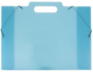 Cardboard P+P 3 folders for drawings A3 PP Opaline Frosty blue - Document Folder