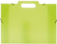 Cardboard P+P 3 folders for drawings A3 PP Opaline Frosty green - Document Folder