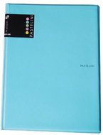 Cardboard P+P Sloha A4 + notebook PASTELINI blue - Document Folder