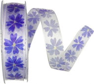 GOLDINA Organza ribbon SUMMER DREAM BLUE blue 8850 - Ribbon