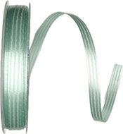 GOLDINA Satin ribbon SHARK BLUE double pastel blue 9044 - Ribbon