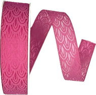 GOLDINA Taffeta ribbon SINFONIE PINK deep pink 8800 - Ribbon