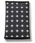 KipKep Diaper Wallet Crossy Black - Přebalovací taška