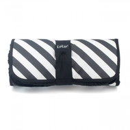 KipKep Napper Changing Pad Black Stripes - fur - Changing Pad