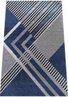 Piece carpet Otto 03 grey-turquoise - 80x150cm - Carpet