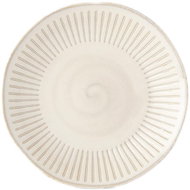 Made In Japan Plate Ridged Alabaster Appetizer 1pc, 20 cm - Set of Plates