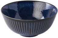 Made In Japan Bowl 1 pcs 16 cm Ridged Indigo - Small Bowl