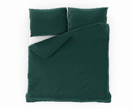 Kvalitex Luxury Collection 1+2, 220 × 200, 70 × 90 cm dark green - Bed Linen