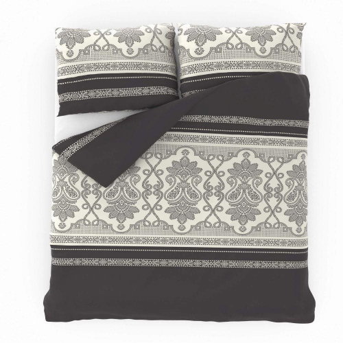 Kvalitex Luxury Collection 1+2, 240 × 200, 70 × 90 cm Ahiska black - Bed Linen - Main image