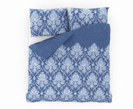Kvalitex Luxury Collection 140 × 200, 70 × 90 cm Vintage blue - Bed Linen