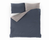 Kvalitex Luxury Collection dark grey light grey 220 × 240 2 × 70 × 90 - Bed Linen
