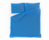 Kvalitex 140 × 200, 70 × 90 cm blue - Bed Linen