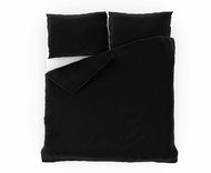 Kvalitex 140 × 220, 70 × 90 cm black - Bed Linen