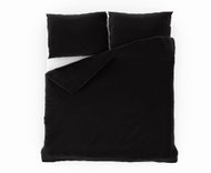 Kvalitex 200 × 200, 70 × 90 cm black - Bed Linen