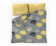 Kvalitex 200 × 200, 70 × 90 cm Grace šedá - Bed Linen