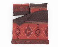 Kvalitex 200 × 200, 70 × 90 cm Zahira red - Bed Linen