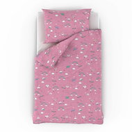Kvalitex Pink puffs 95 × 135, 45 × 60 cm - Bed Linen