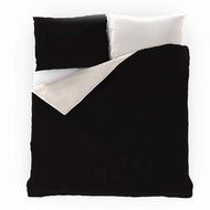 Kvalitex prodloužené Luxury Collection 140 × 220, 70 × 90 cm černé / bílé - Povlečení