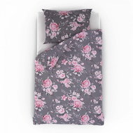 Kvalitex Provence Collection 220 × 200, 70 × 90 cm Beatrice grey - Bed Linen
