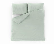 Kvalitex with mint stripe 220 × 240 2 × 70 × 90 - Bed Linen