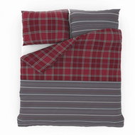 Kvalitex 140 × 220, 70 × 90 cm CAMPUS grey - Bed Linen