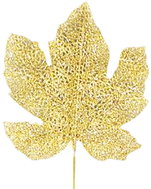 LAALU Decorative gold leaf, 24 × 17 cm, set of 5 - Christmas Decoration