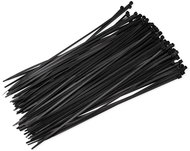 LAALU Tightening tapes for ornaments 3,6 × 200 mm black, set of 300 pcs - Cable Ties