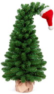 LAALU Christmas Grinch with Santa Hat in a Pot - Christmas Tree