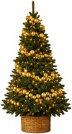 LAALU Decorated Tree 240 Ornaments, Royal Gold II - Christmas Tree