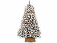 LAALU Decorated Tree 240pcs Ornaments, Royal Champagne - Christmas Tree