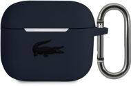 Lacoste Liquid Silicone Glossy Printing Logo Case for Apple Airpods 3 Navy - Headphone Case