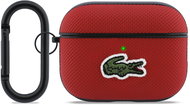 Lacoste Petit Pique Croc Logo Patch Case for AirPods Pro 3 Red - Headphone Case