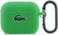 Lacoste Liquid Silicone Croc Logo Case for AirPods Pro 3 Green - Headphone Case