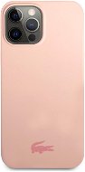 Lacoste Liquid Silicone Glossy Printing Logo Tok az Apple iPhone 13 Pro készülékhez - Pink - Telefon tok