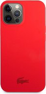Lacoste Liquid Silicone Glossy Printing Logo Cover for Apple iPhone 13 Pro Red - Phone Cover