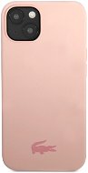 Lacoste Liquid Silicone Glossy Printing Logo Tok az Apple iPhone 13 mini készülékhez - Pink - Telefon tok