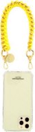 La Coque Francaise Romy short yellow braided chain - Řetízek na mobil