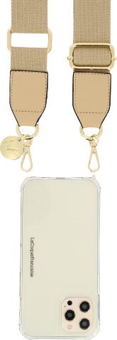 La Coque Francaise Noa adjustable strap beige  - Phone Lanyard - Main image