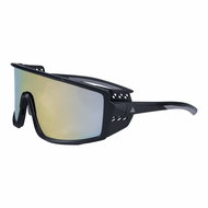LACETO Shield black - polarized with peripheral covers - Sunglasses