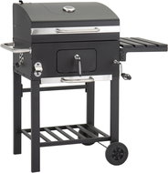 Landmann Charcoal Grill (Trolley) Grillchef COMFORT BASIC + with Cast Iron Grate, without Chimney an - Grill