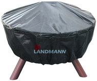 LANDMANN Protective grill/fireplace cover, up to diameter 81,5 cm - Grill Cover