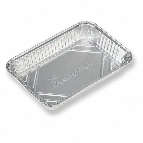 LANDMANN Aluminium trays 10 pieces, 21 × 15,5 × 3,5 cm 12070 - Grill Tray - Main image