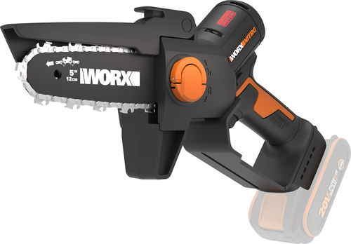 WORX Řetězová pila jednoruční AKU WG325E.9 (bez AKU) - Jednoruční motorová pila - Hlavní obrázek