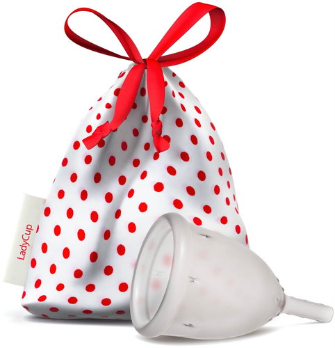 LADYCUP Transparent, sizing. S - Menstrual Cup - Main image