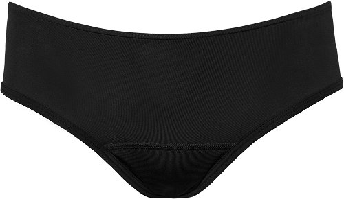 1PCS 100% Organic Black Cotton Comfy Ladies Thong Panties With
