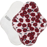 BREBERKY Red flowers Slip - Sanitary Pads
