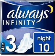 ALWAYS Infinity Night 10 db - Egészségügyi betét