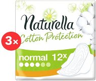 NATURELLA Cotton Protection 3×12 db - Egészségügyi betét